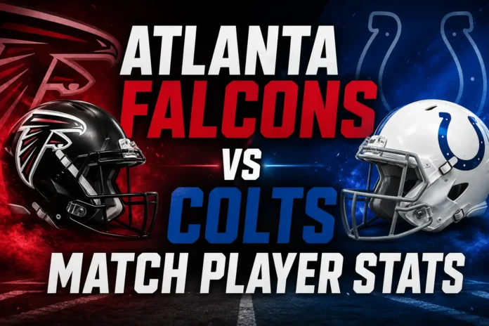 Atlanta Falcons vs Colts Match Player Stats 
