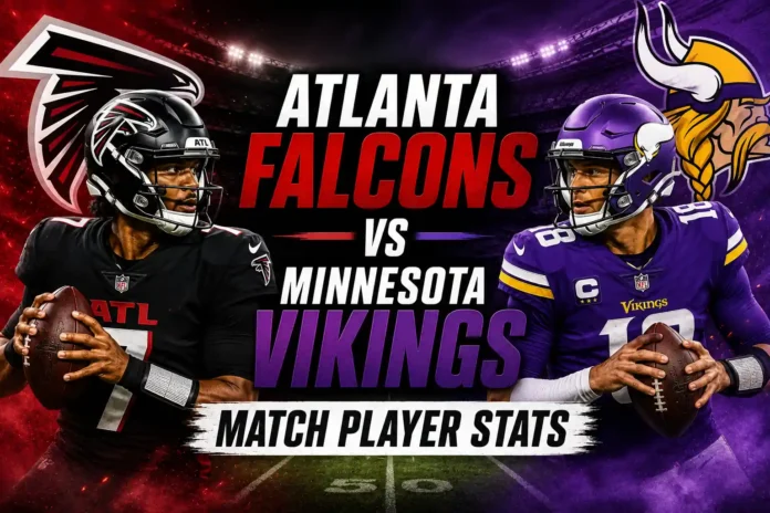 Atlanta Falcons vs Minnesota Vikings match player stats