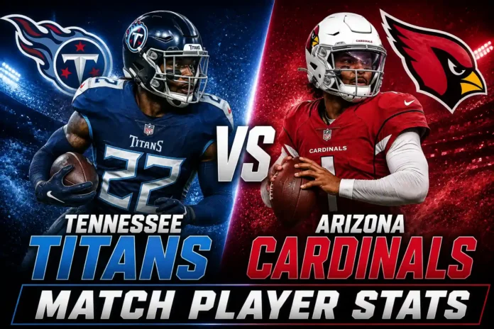 Tennessee Titans vs Arizona Cardinals Match Player Stats