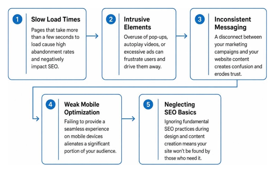 Avoiding Common Digital Marketing and Web Design Mistakes