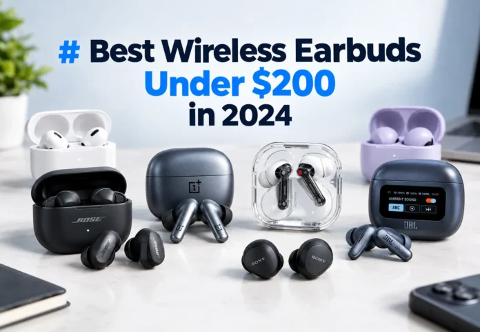 Best Wireless Earbuds Under $200 in 2024