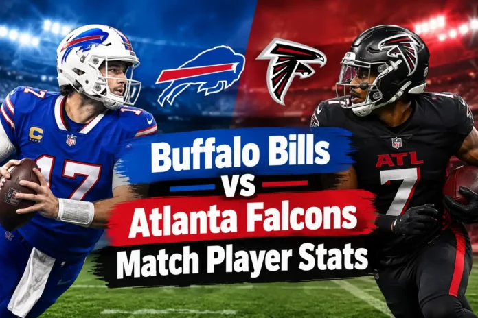 Buffalo Bills vs Atlanta Falcons Match Player Stats