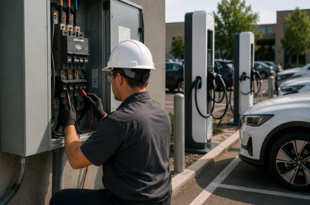 The Charger Is the Easy Part of an EV Install