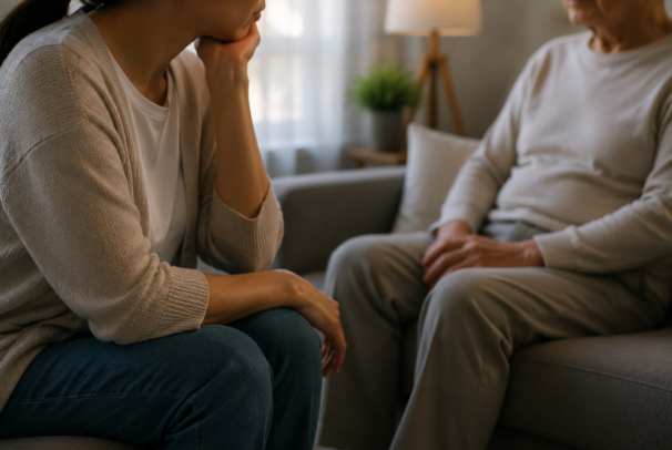 Caring for a Parent Slowly Becomes a Job