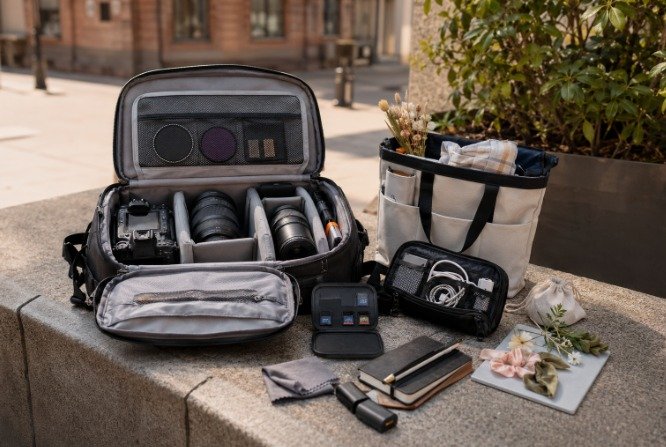 How Amateur Photographers Can Organize Accessories During Location Shoots